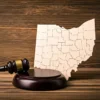 Gavel and Ohio map symbolizing professional license defense law